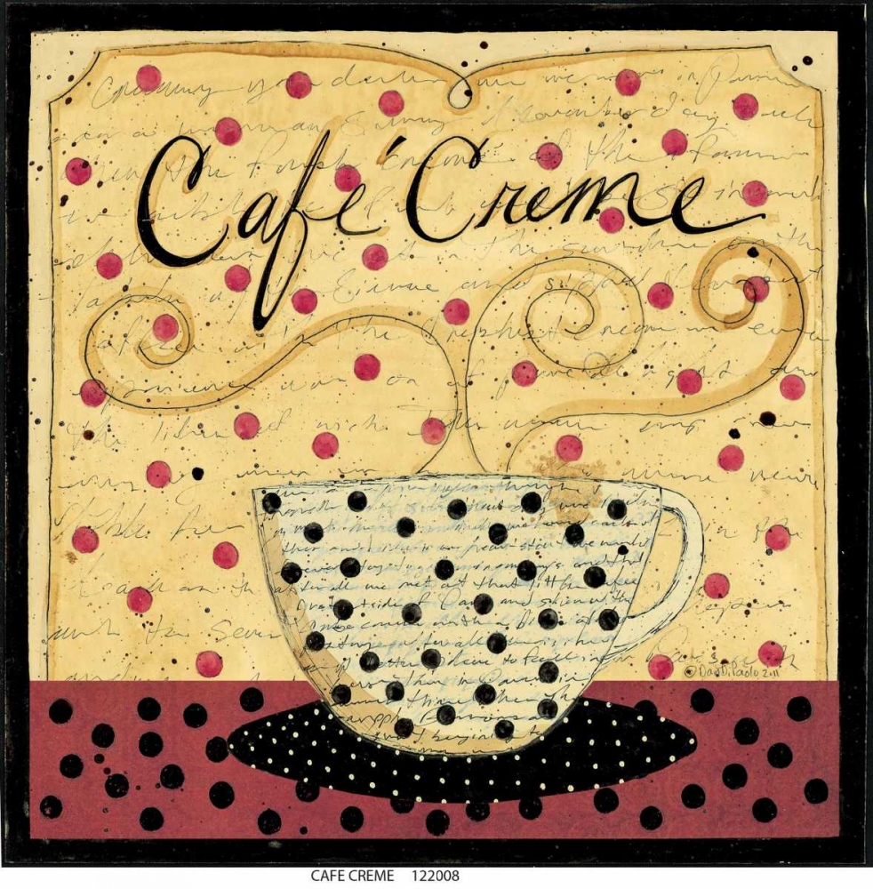Cafe Cream 2 art print by Dan DiPaolo for $57.95 CAD