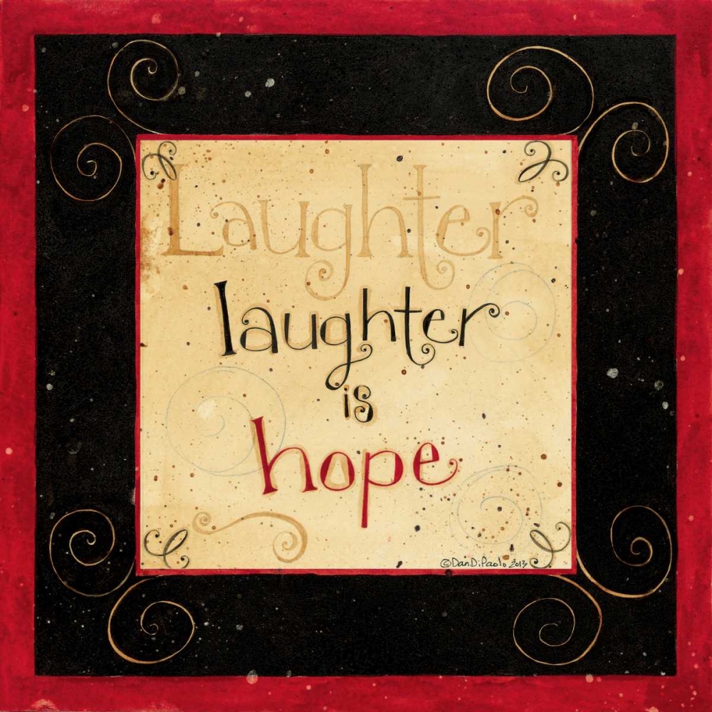 Laughter art print by Dan DiPaolo for $57.95 CAD