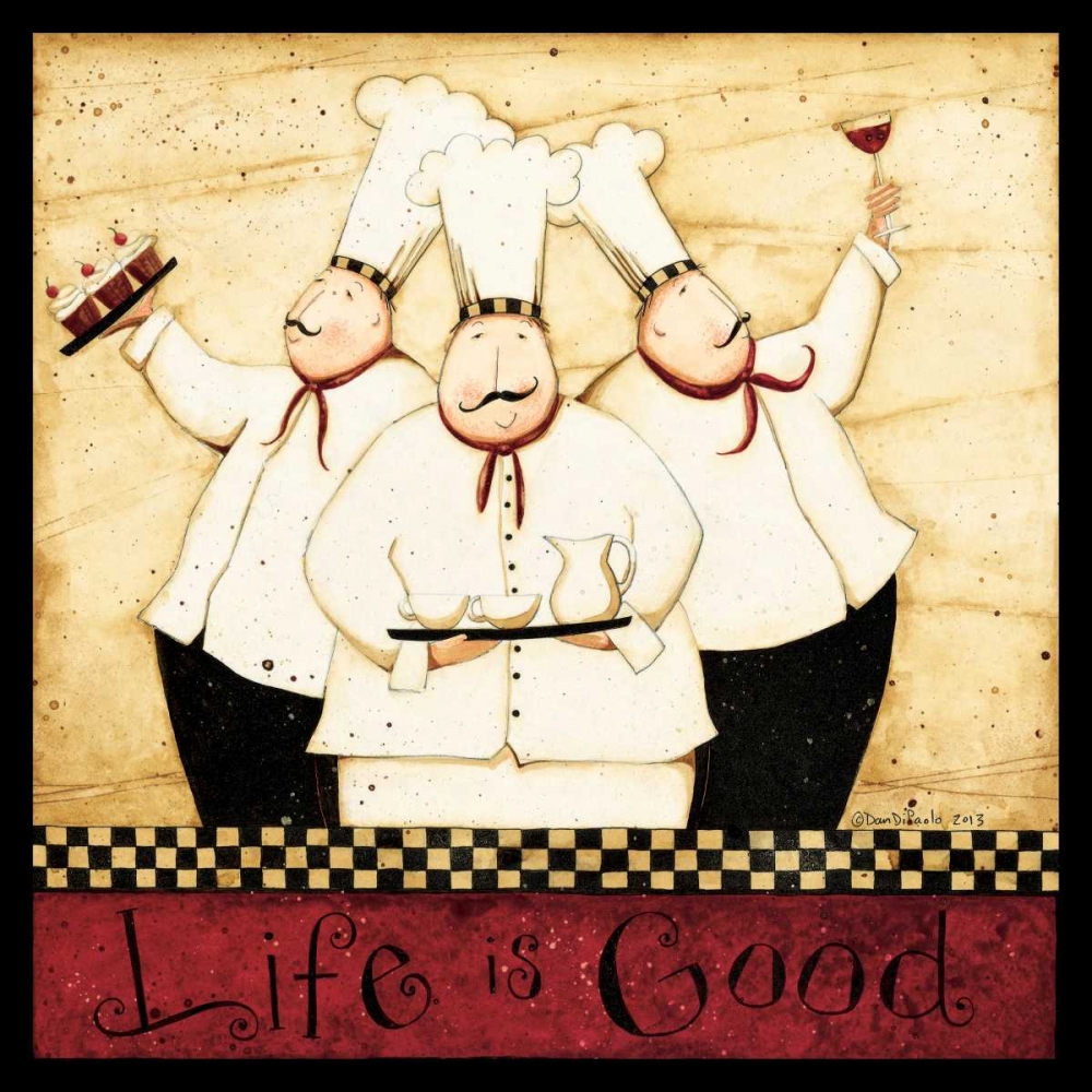 Life Of A Chef art print by Dan DiPaolo for $57.95 CAD