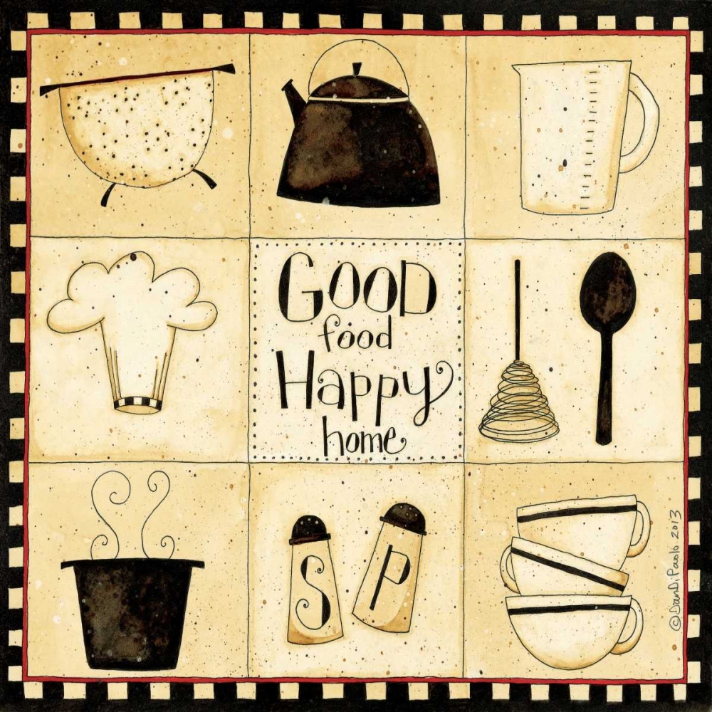 Good Food art print by Dan DiPaolo for $57.95 CAD