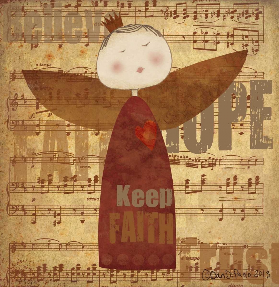 Keep Faith art print by Dan DiPaolo for $57.95 CAD