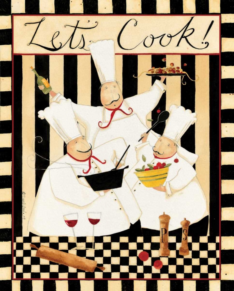 Many Chef art print by Dan DiPaolo for $57.95 CAD