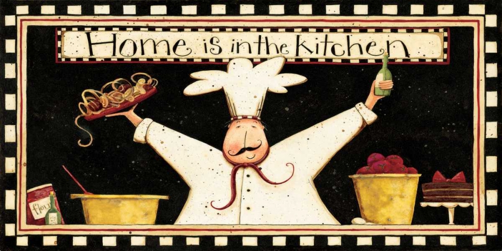Happy Chef art print by Dan DiPaolo for $57.95 CAD