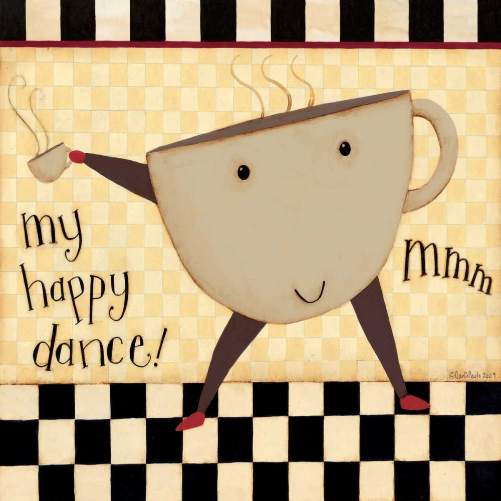 Coffee Dance art print by Dan DiPaolo for $57.95 CAD