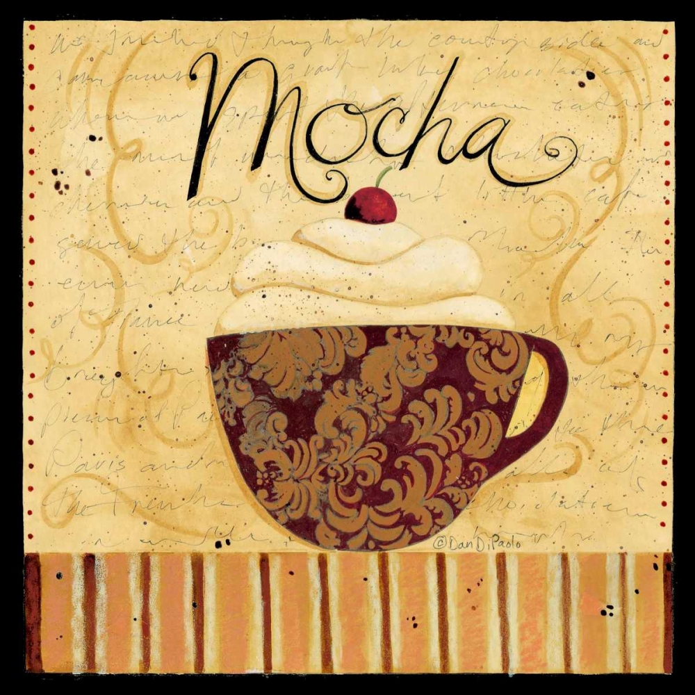 Special Mocha art print by Dan DiPaolo for $57.95 CAD