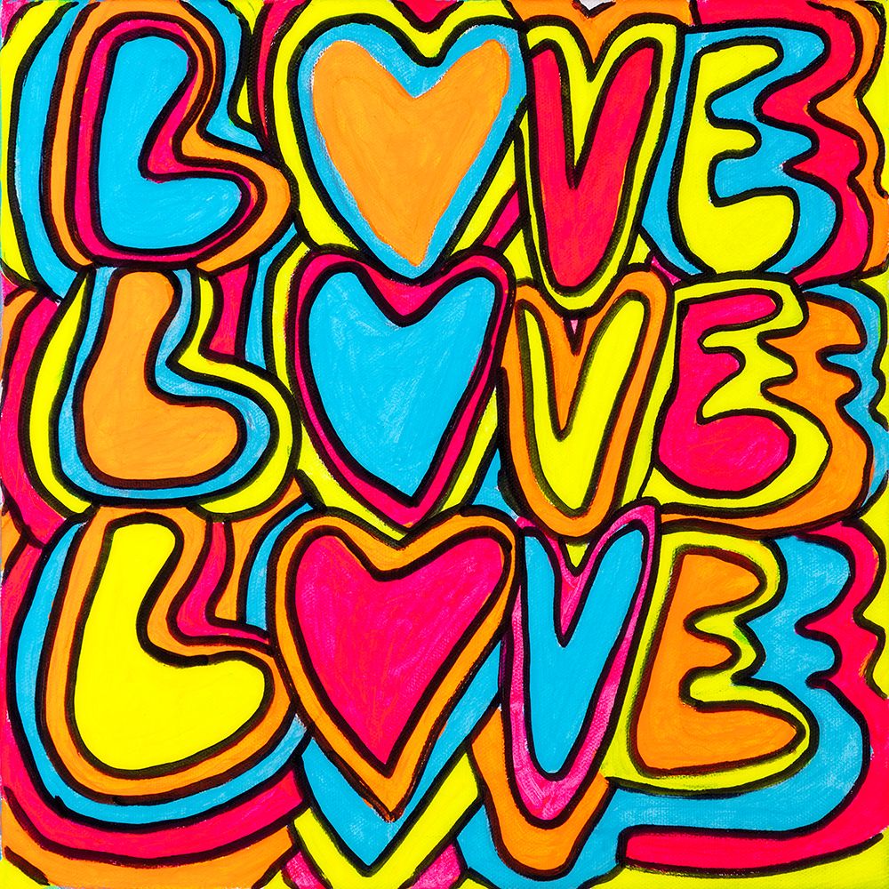 Love Vibes art print by David Dayan Fisher for $57.95 CAD