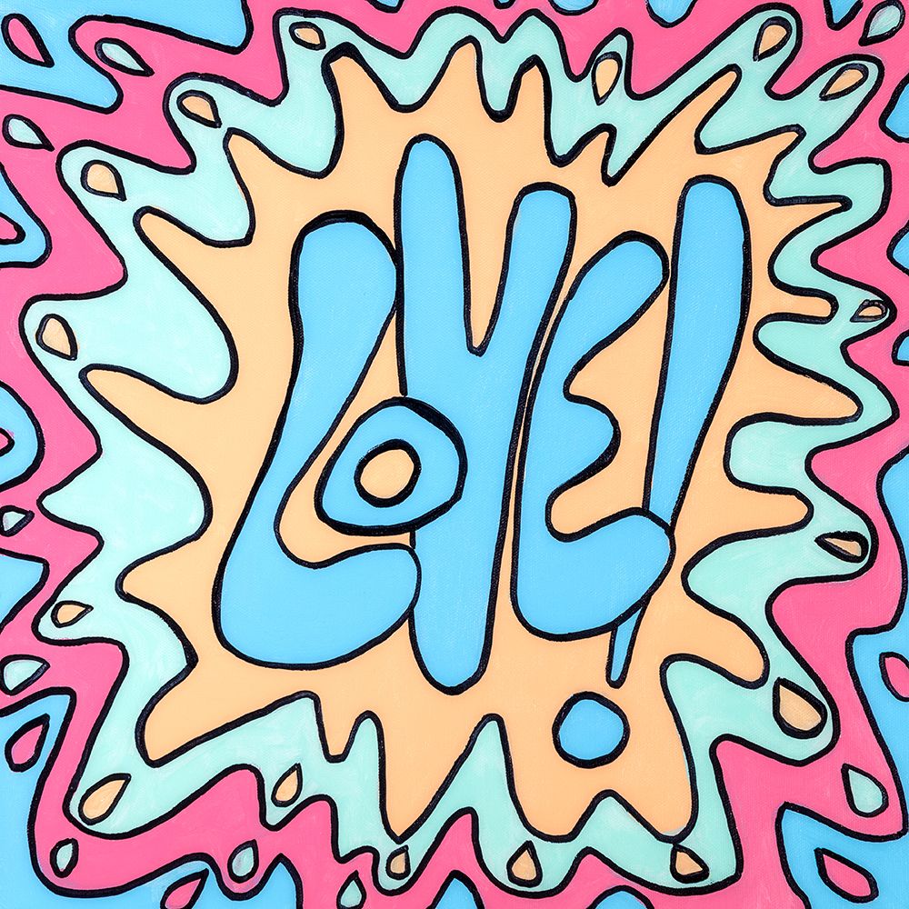 Light And Love Splat art print by David Dayan Fisher for $57.95 CAD