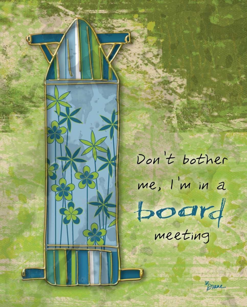 Board Mtg art print by Diane Stimson for $57.95 CAD
