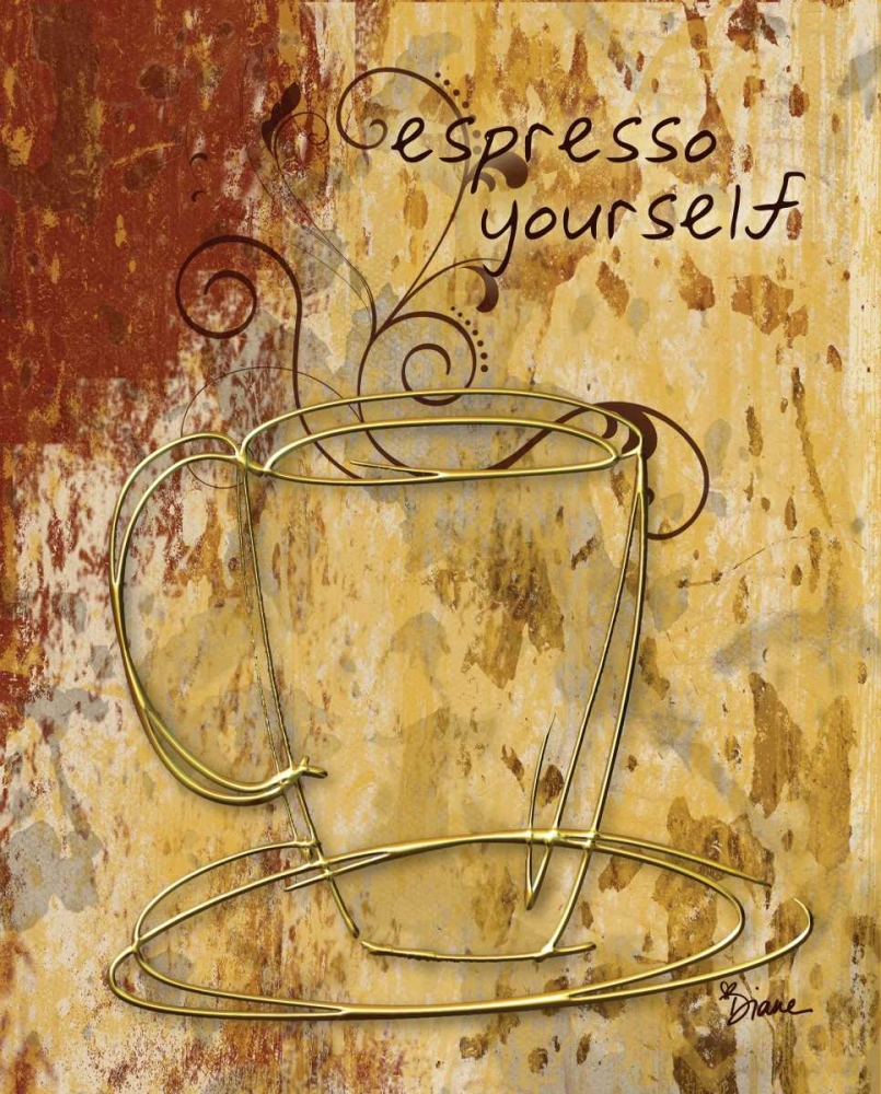 Espresso Yourself art print by Diane Stimson for $57.95 CAD