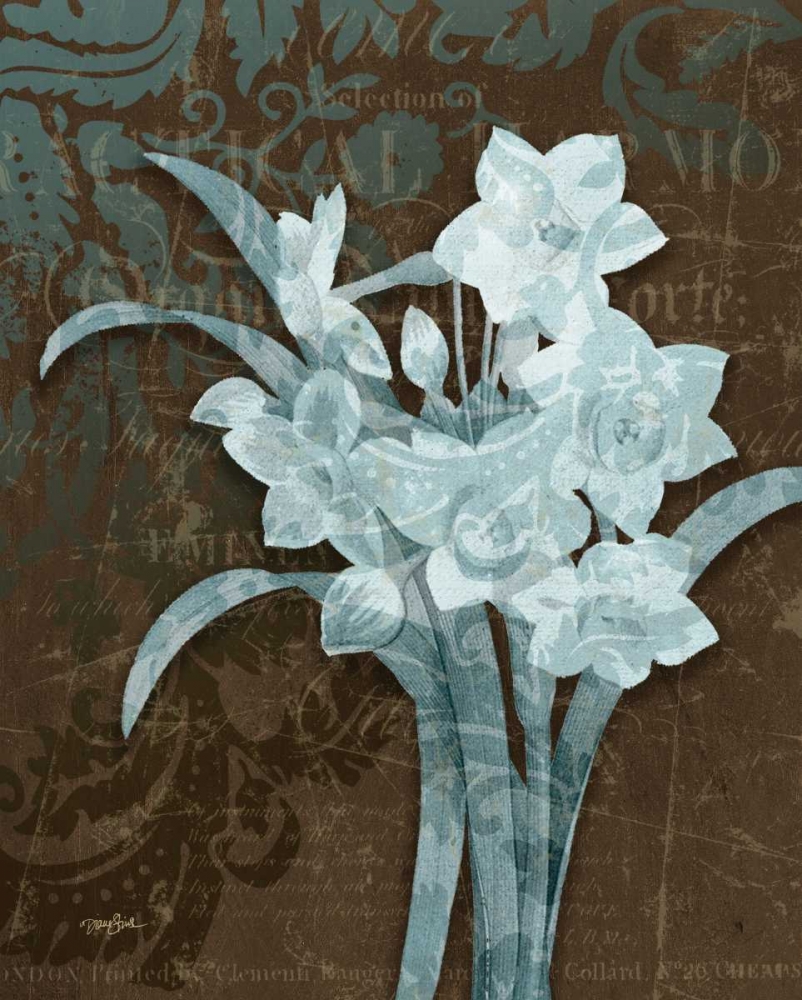 Daffodil Damask art print by Diane Stimson for $57.95 CAD
