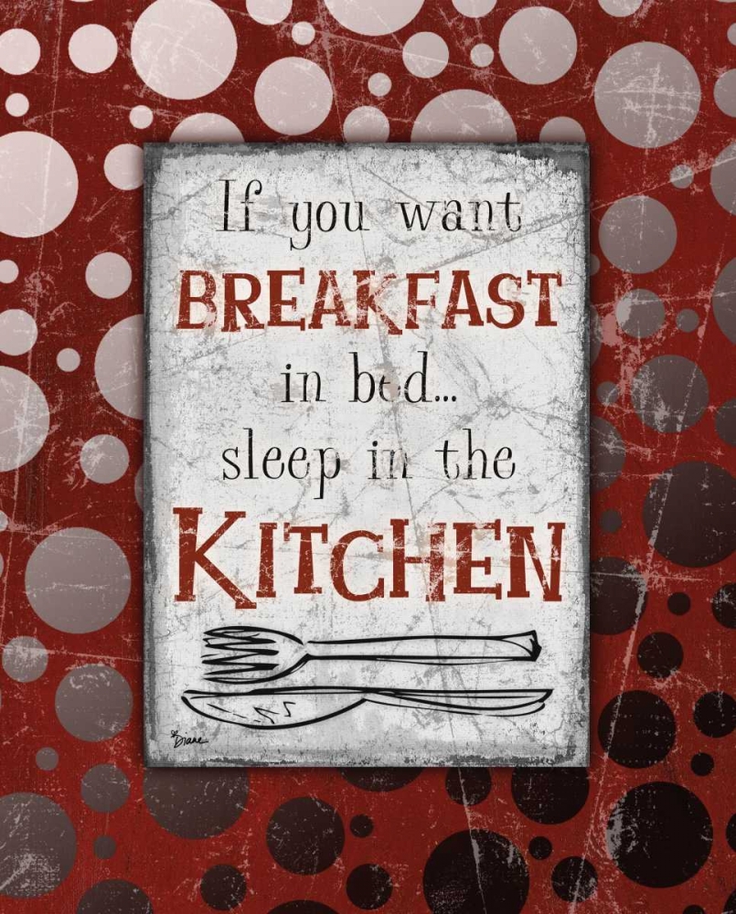 Breakfast Kitchen Gray art print by Diane Stimson for $57.95 CAD