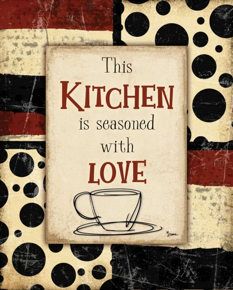 Kitchen Love Cup art print by Diane Stimson for $57.95 CAD