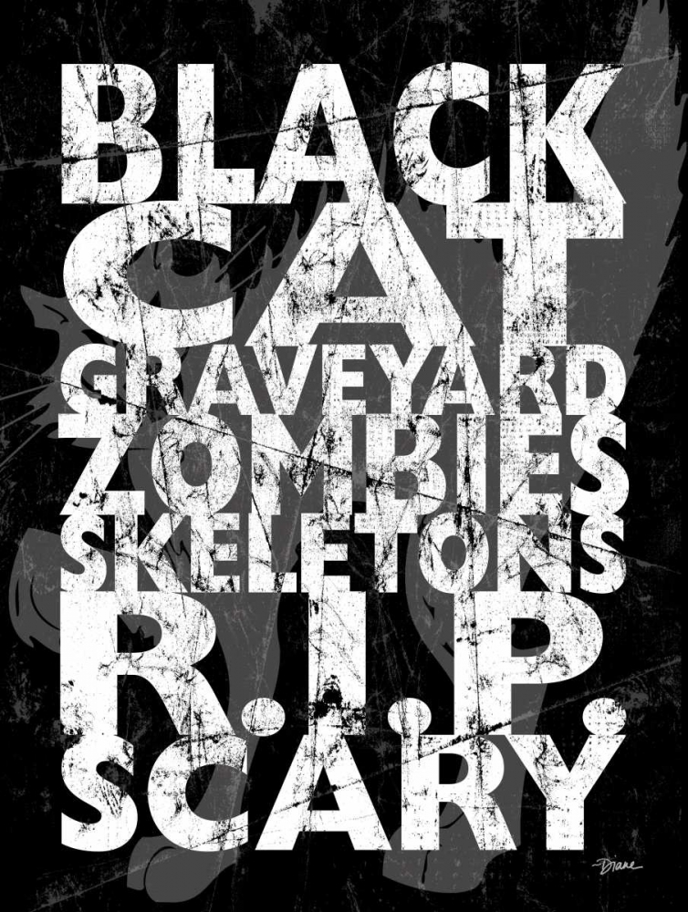 Black Cat art print by Diane Stimson for $57.95 CAD