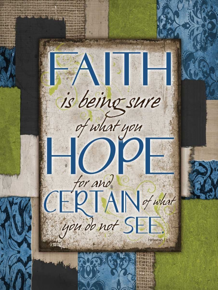 Patch Work Faith art print by Diane Stimson for $57.95 CAD
