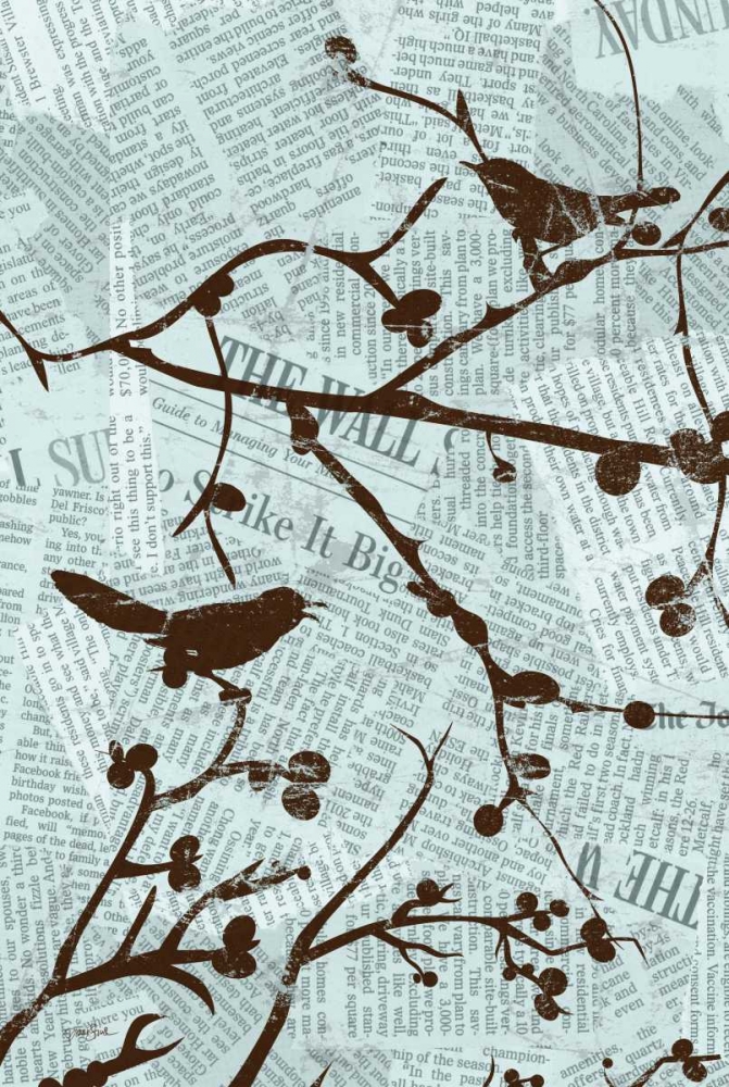 Bird Branches A art print by Diane Stimson for $57.95 CAD