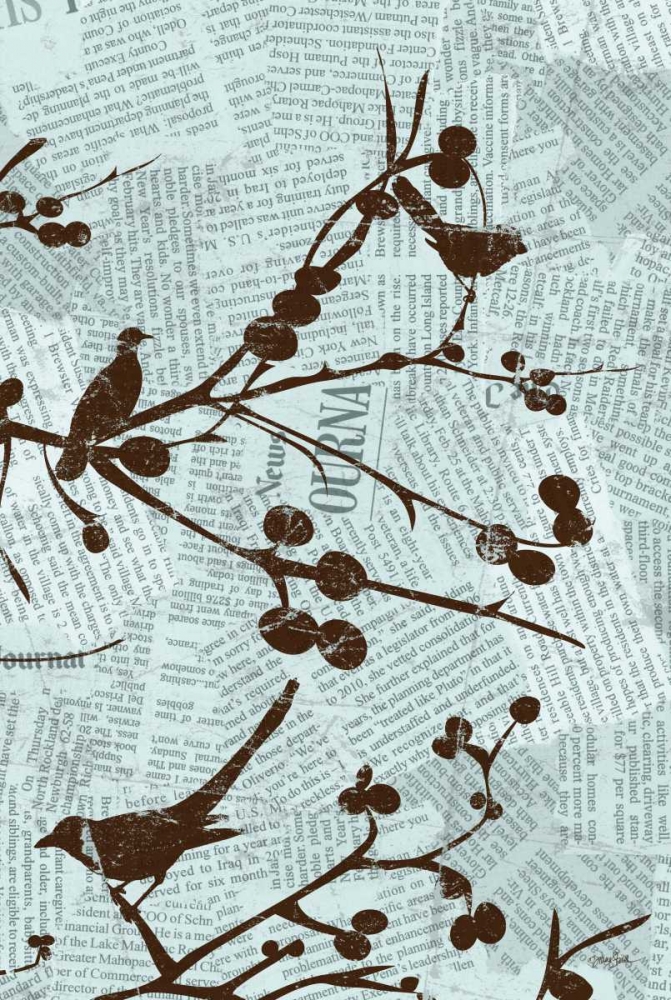 Bird Branches B art print by Diane Stimson for $57.95 CAD