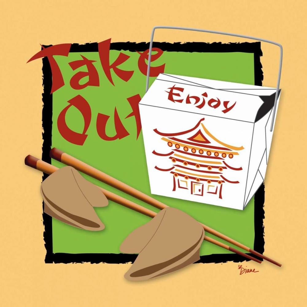 Take Out art print by Diane Stimson for $57.95 CAD