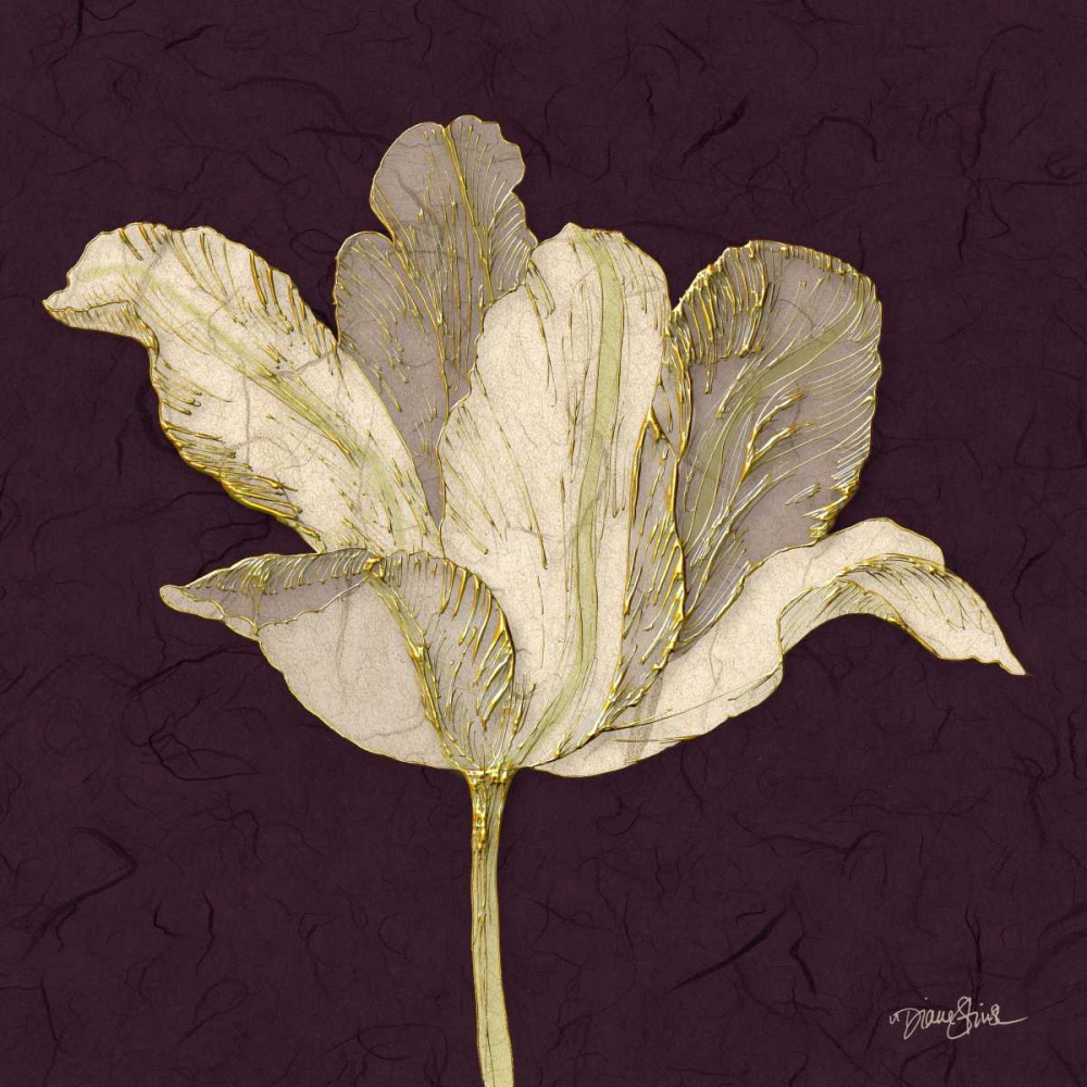 Purple Behind Tulip art print by Diane Stimson for $57.95 CAD