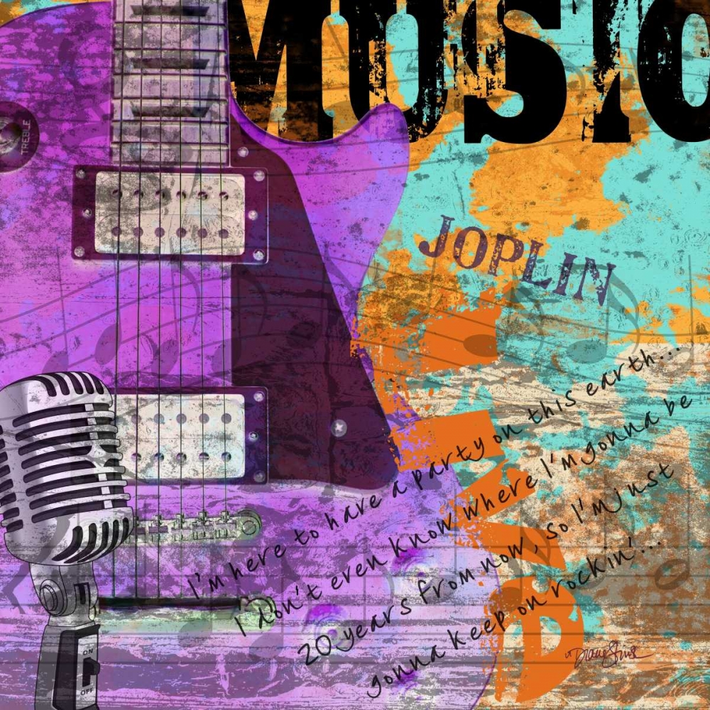 Rock Music 2 art print by Diane Stimson for $57.95 CAD