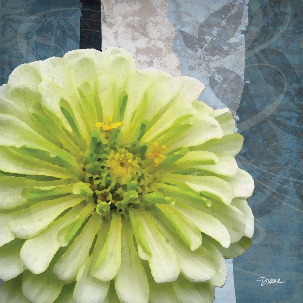 Floral Blues A art print by Diane Stimson for $57.95 CAD