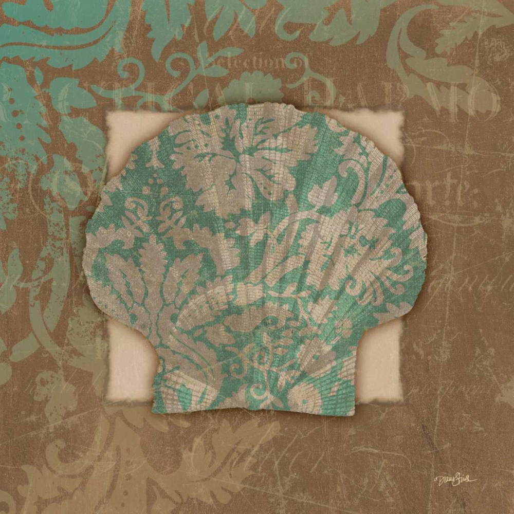 Damask Shell 1 art print by Diane Stimson for $57.95 CAD