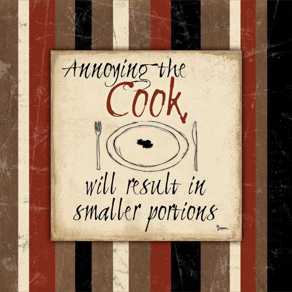 Annoy Cook art print by Diane Stimson for $57.95 CAD