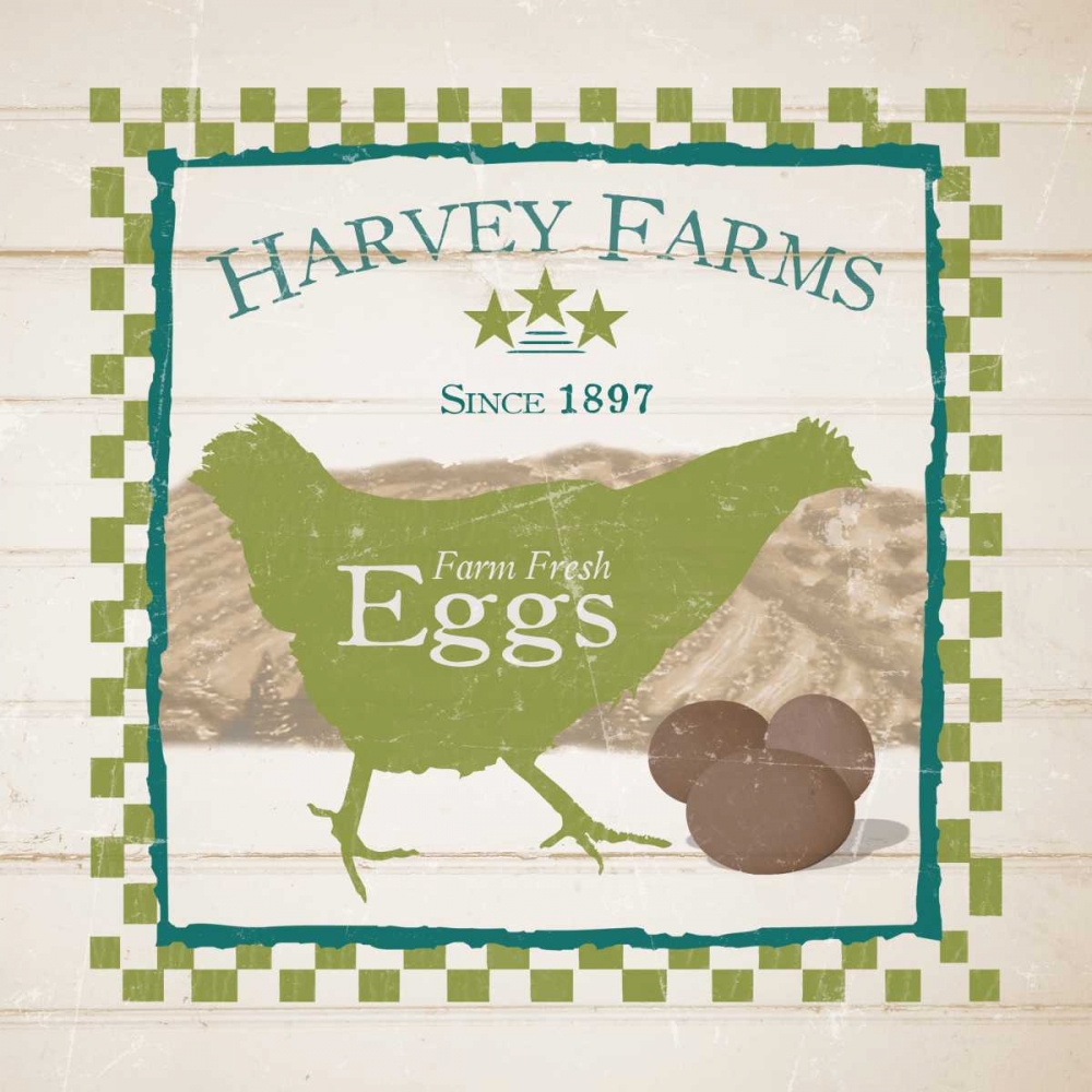 Harvey Farms Eggs art print by Diane Stimson for $57.95 CAD