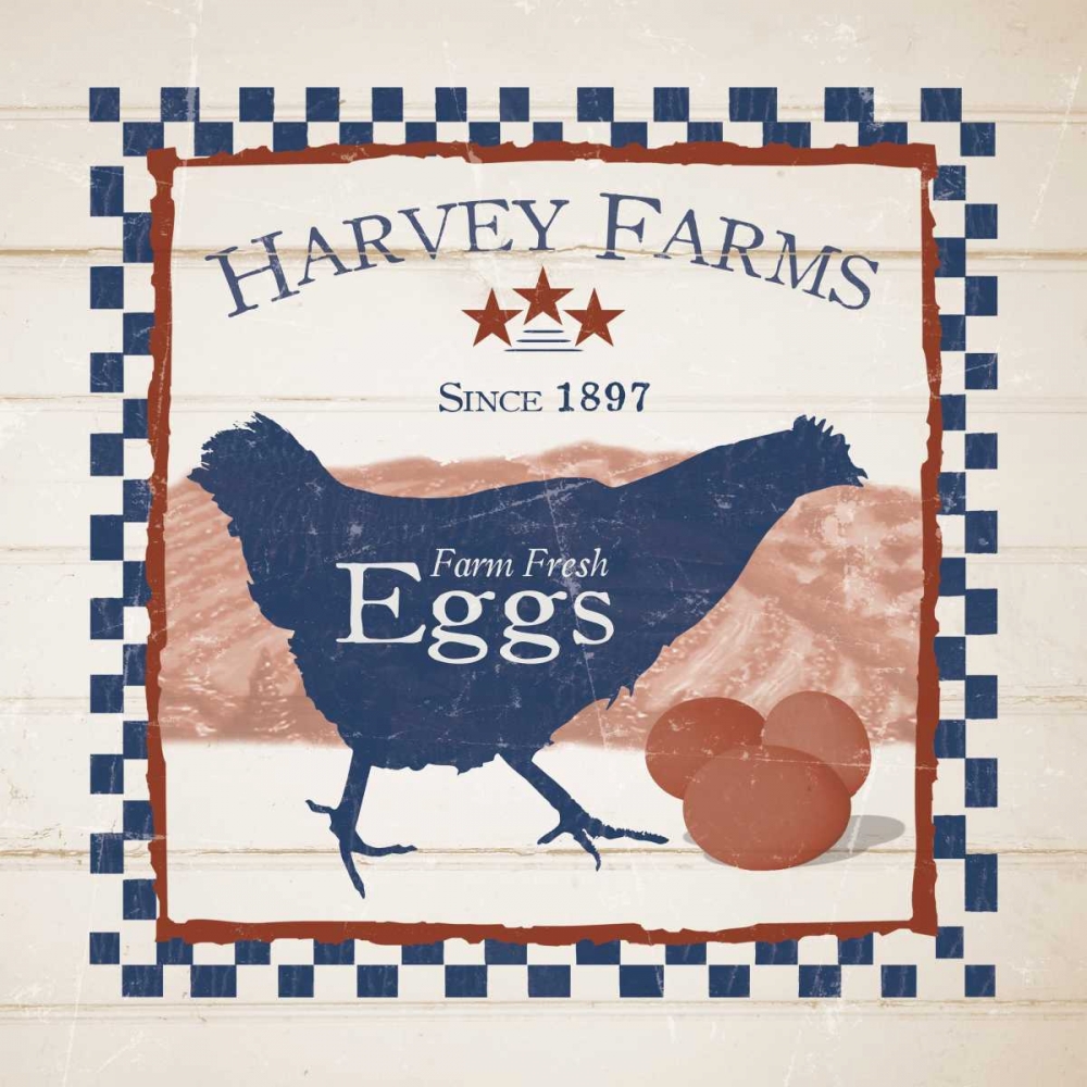 Harvey Farms Eggs art print by Diane Stimson for $57.95 CAD
