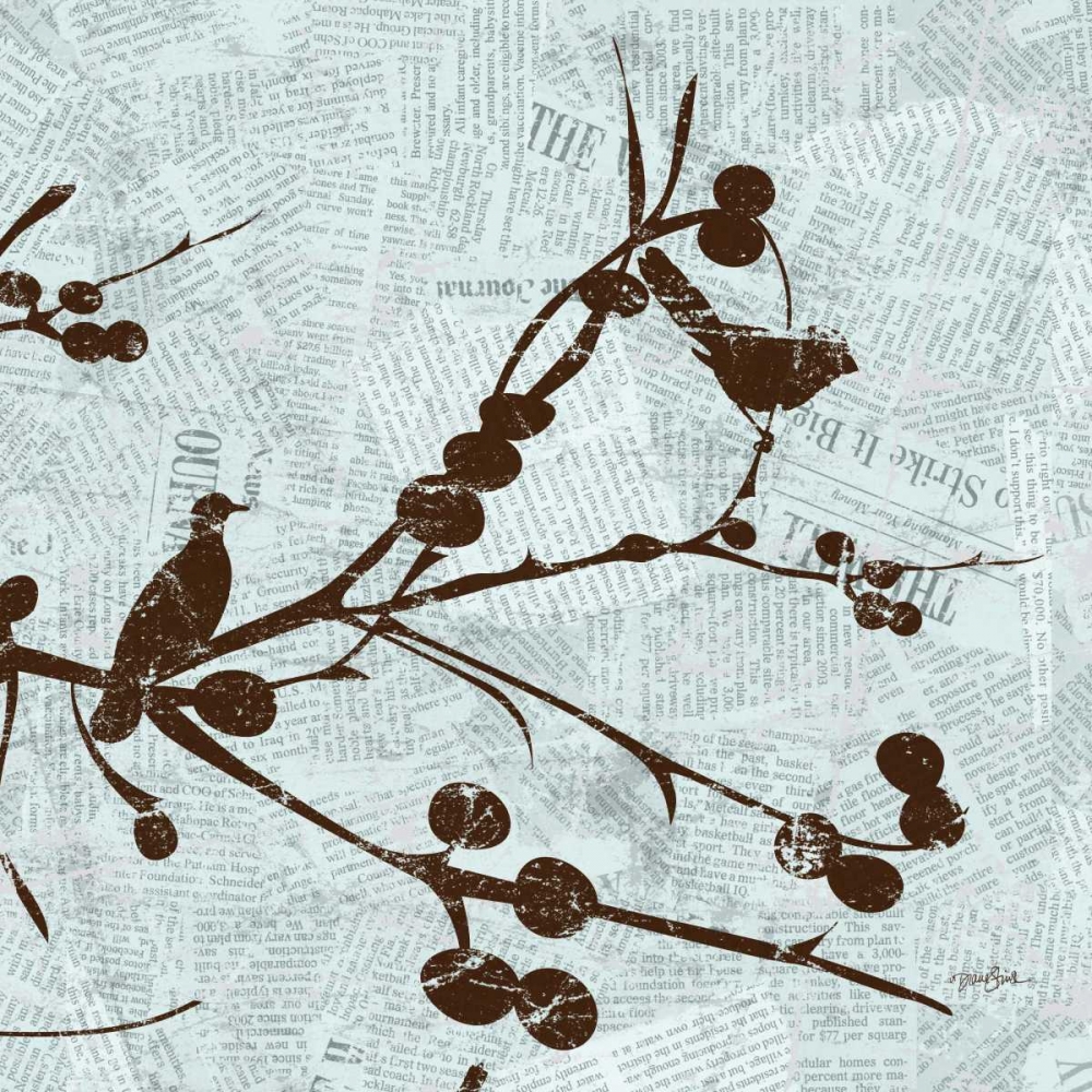 Bird Branches 2 art print by Diane Stimson for $57.95 CAD