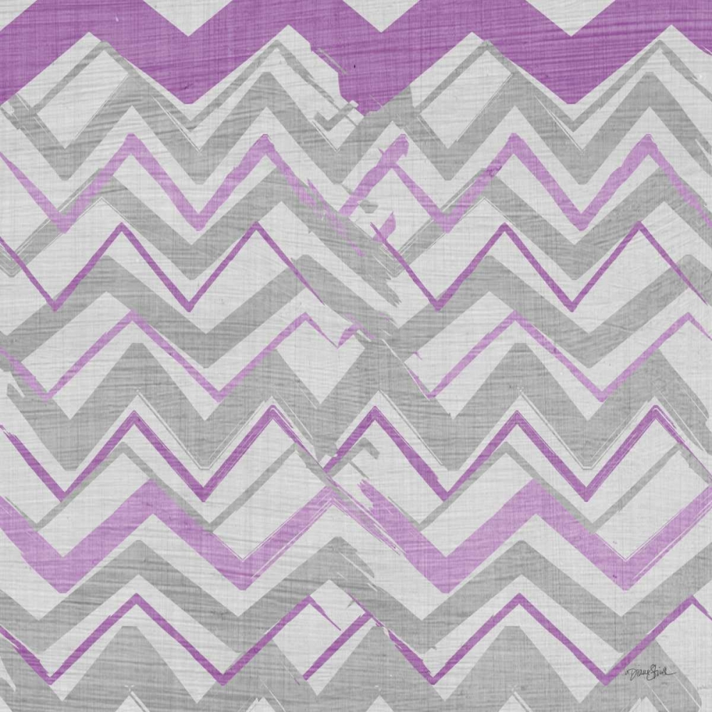 Orchid Gray Stripes 1 art print by Diane Stimson for $57.95 CAD