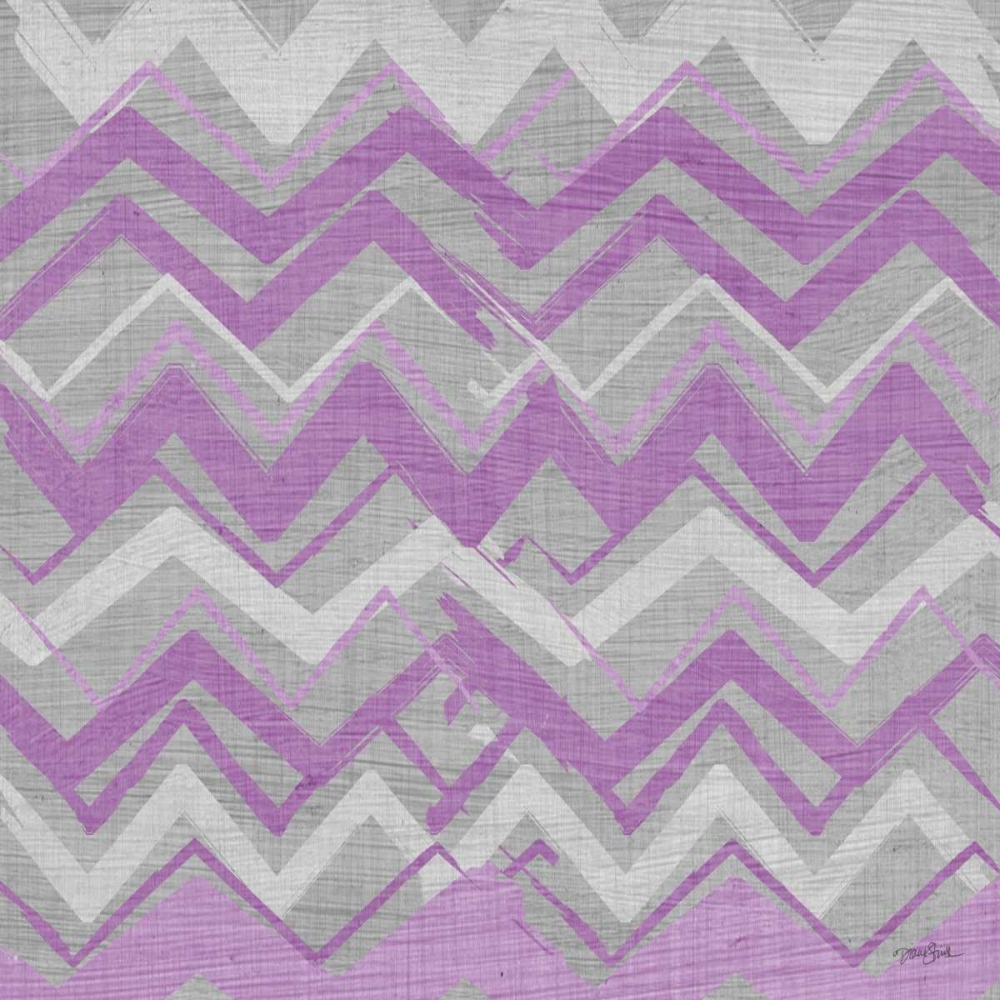Orchid Gray Stripes 2 art print by Diane Stimson for $57.95 CAD