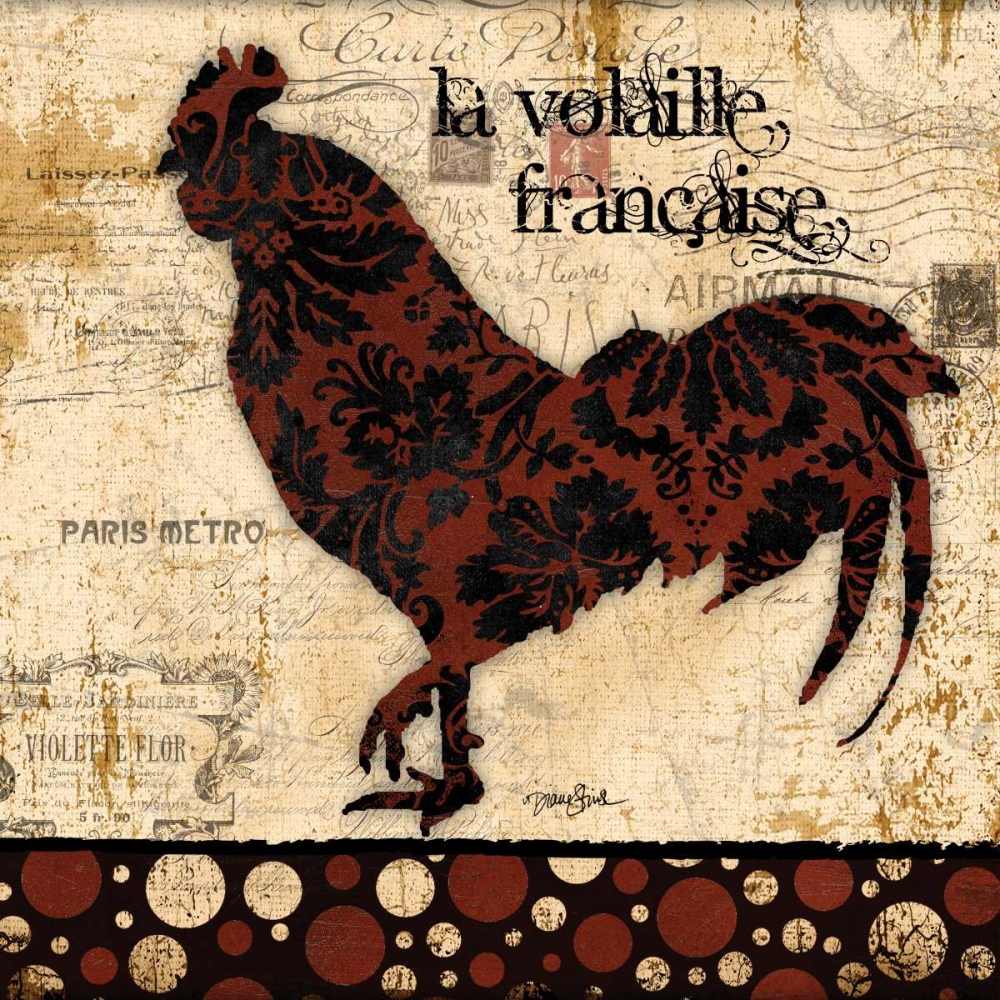 La Volaille Francaise art print by Diane Stimson for $57.95 CAD