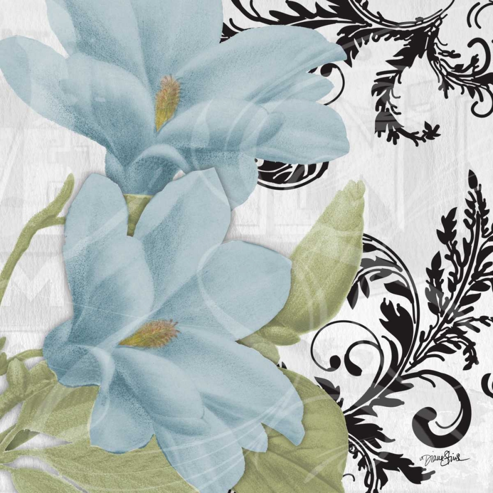 Magnolia Blue art print by Diane Stimson for $57.95 CAD