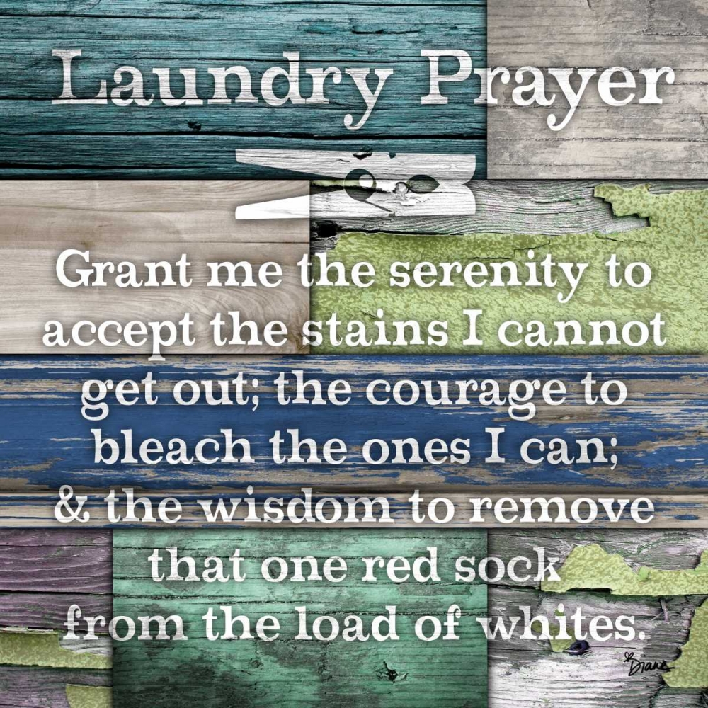 Laundry Prayer art print by Diane Stimson for $57.95 CAD