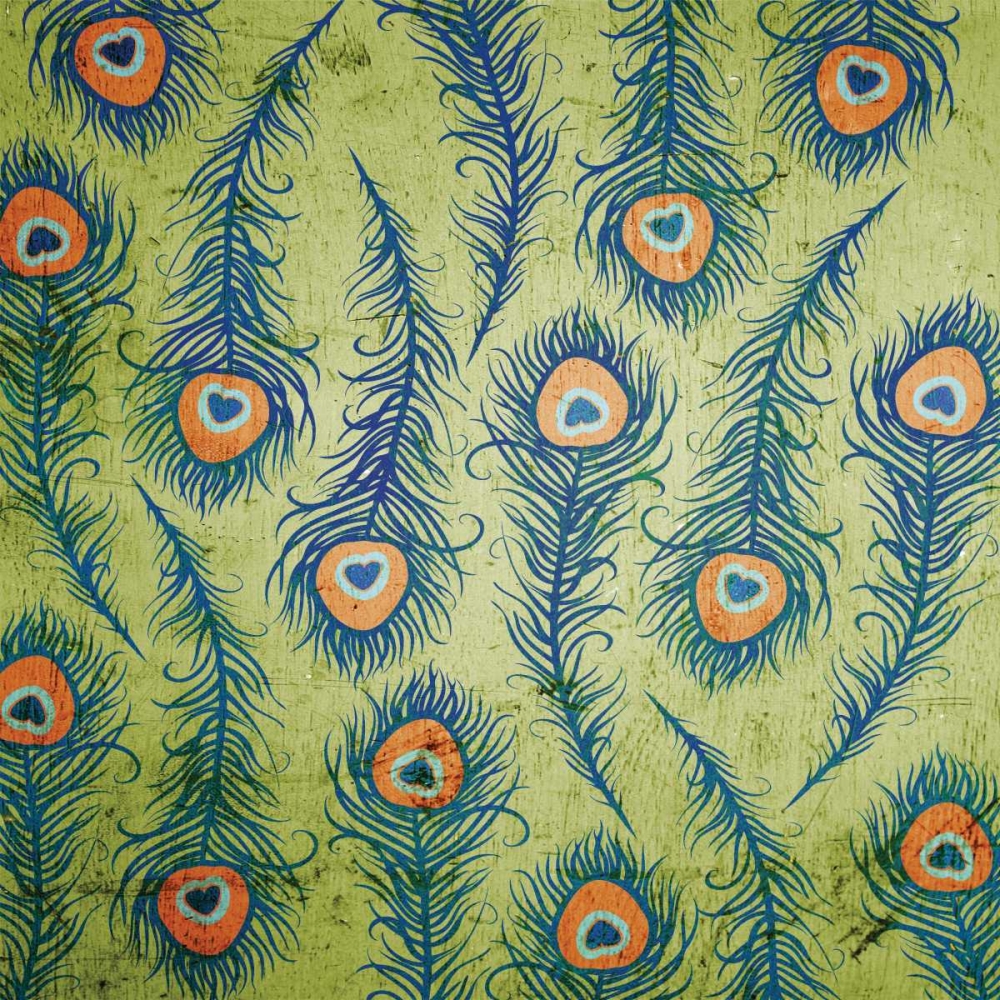 Peacock Pattern 1 art print by Diane Stimson for $57.95 CAD