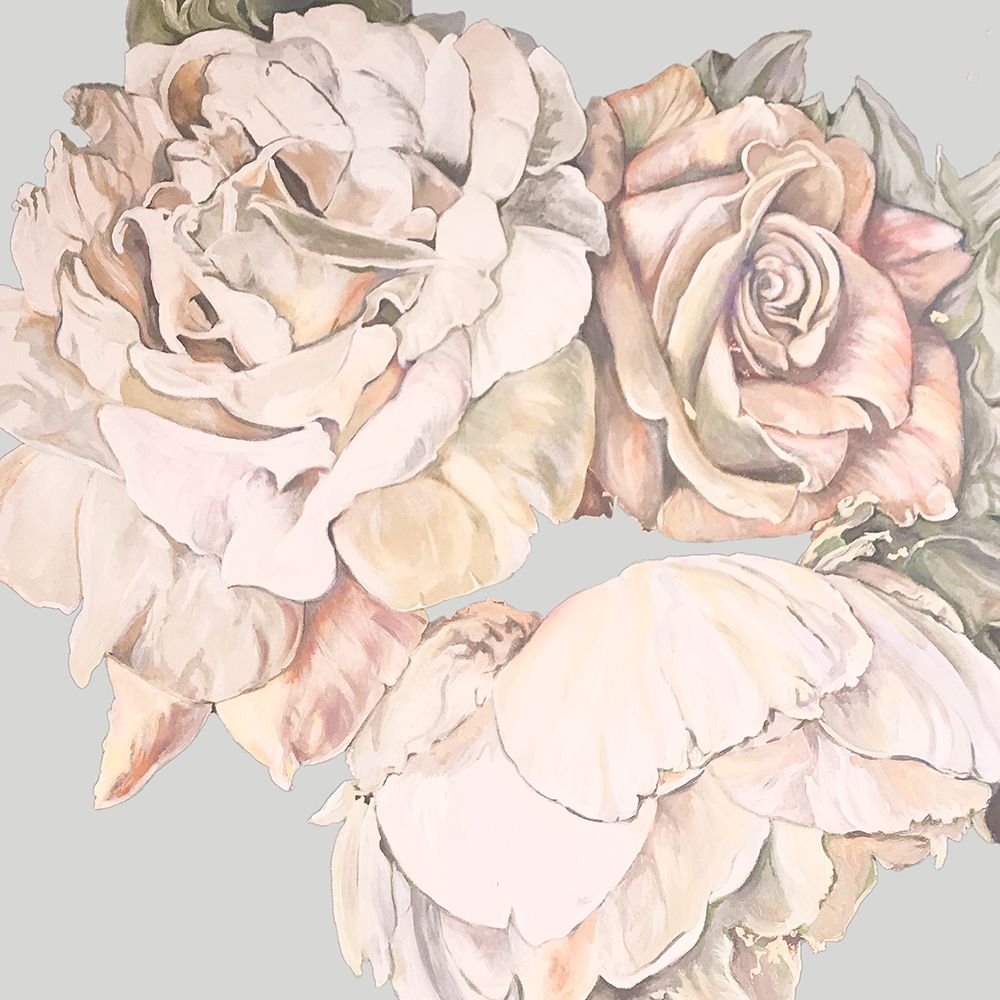 Soft Rose Bunch art print by Emma Catherine Debs for $57.95 CAD