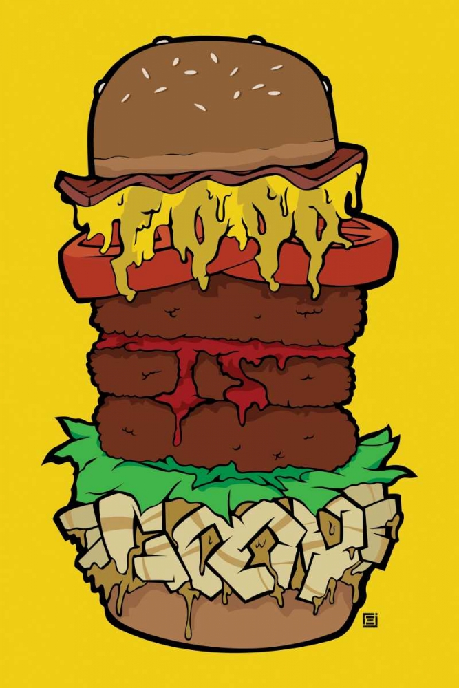 Food Is Good art print by Enrique Rodriquez Jr. for $57.95 CAD