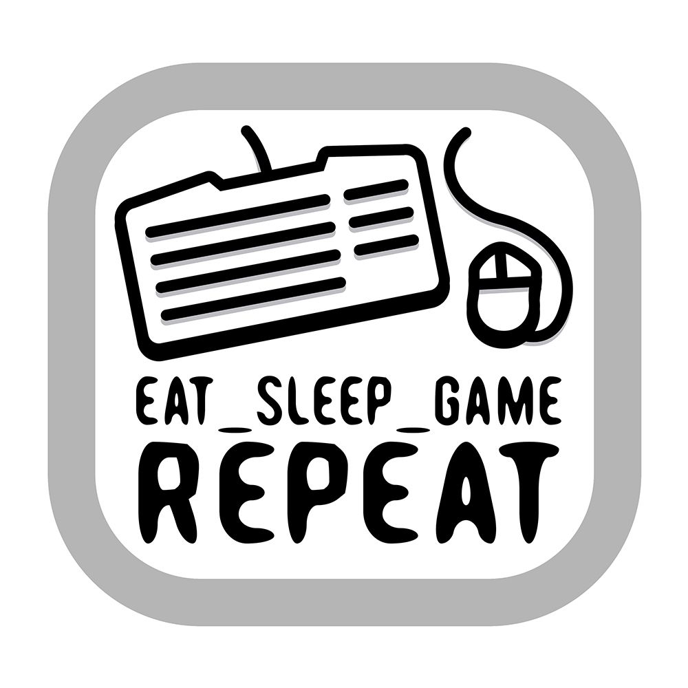 Eat Sleep Game Repeat art print by Enrique Rodriquez Jr for $57.95 CAD
