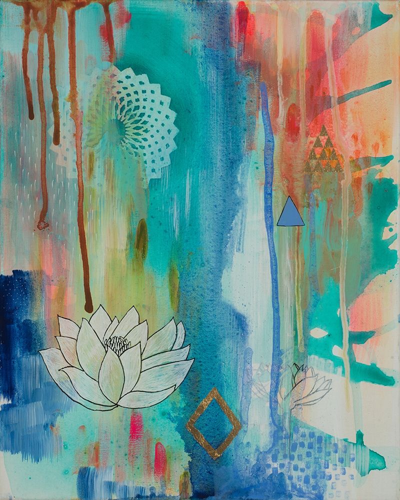 Lotus Bloom art print by Faith Evans-Sills for $57.95 CAD