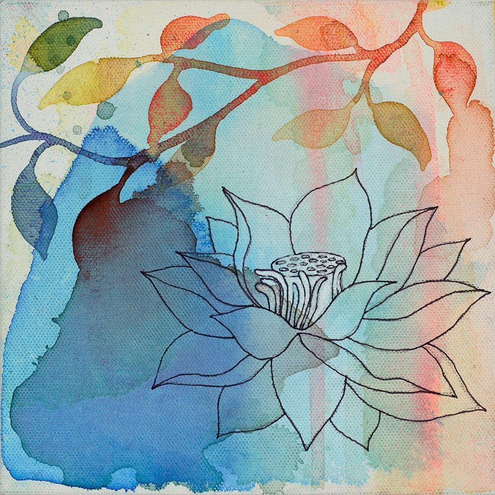 Calm Lotus 1 art print by Faith Evans-Sills for $57.95 CAD