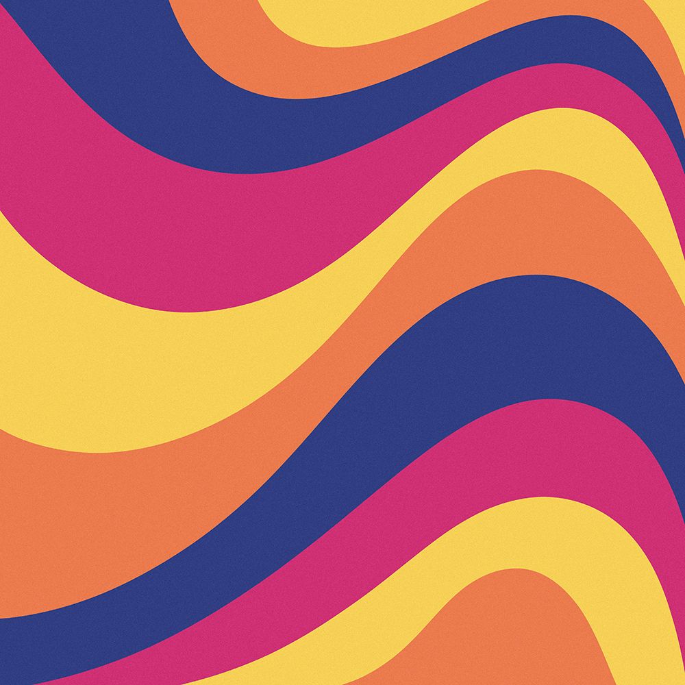 Groovy Waves art print by Andrea Buenfil for $57.95 CAD
