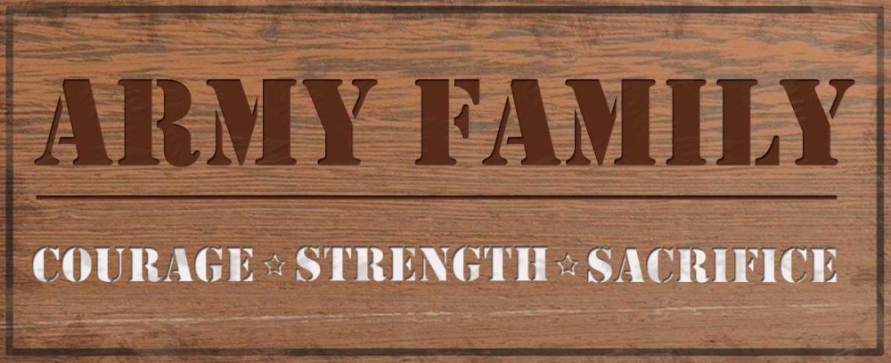 Army Family art print by Lauren Gibbons for $57.95 CAD