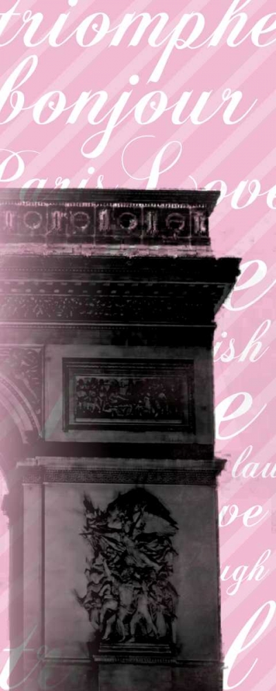 Pink Triomphe 2 art print by Lauren Gibbons for $57.95 CAD