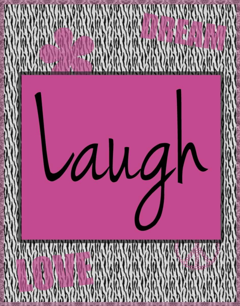 Laugh art print by Lauren Gibbons for $57.95 CAD