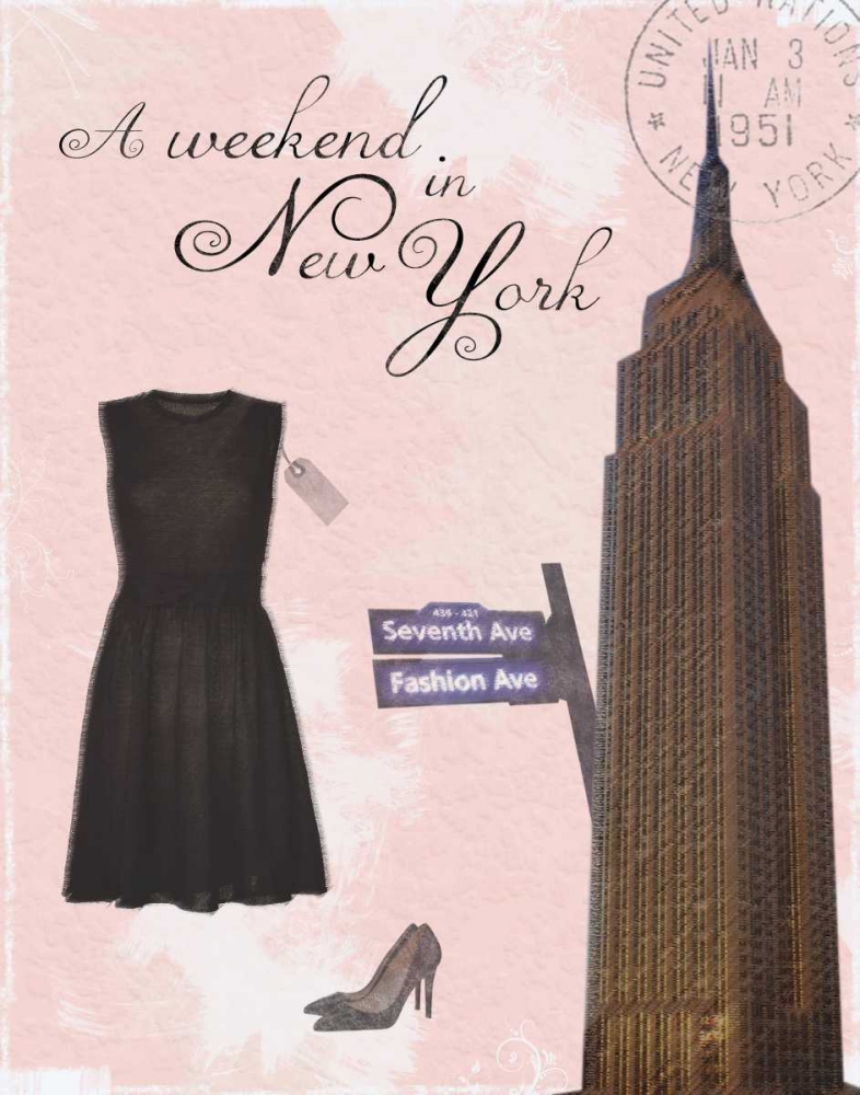 Weekend NY art print by Lauren Gibbons for $57.95 CAD
