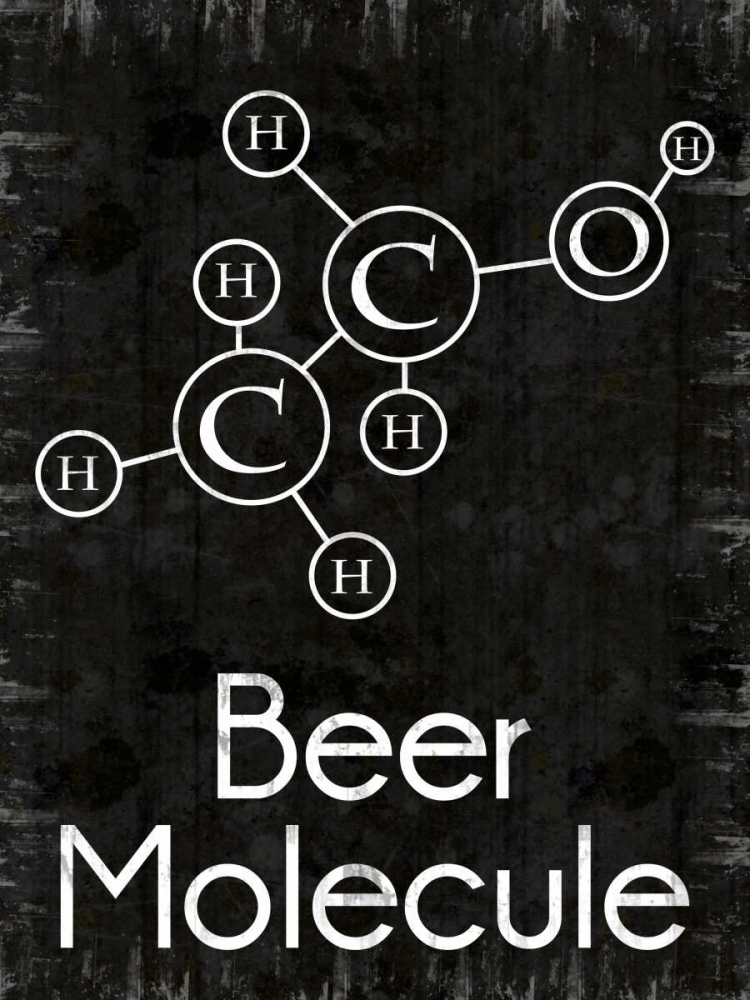 Beer Molecule Rect art print by Lauren Gibbons for $57.95 CAD