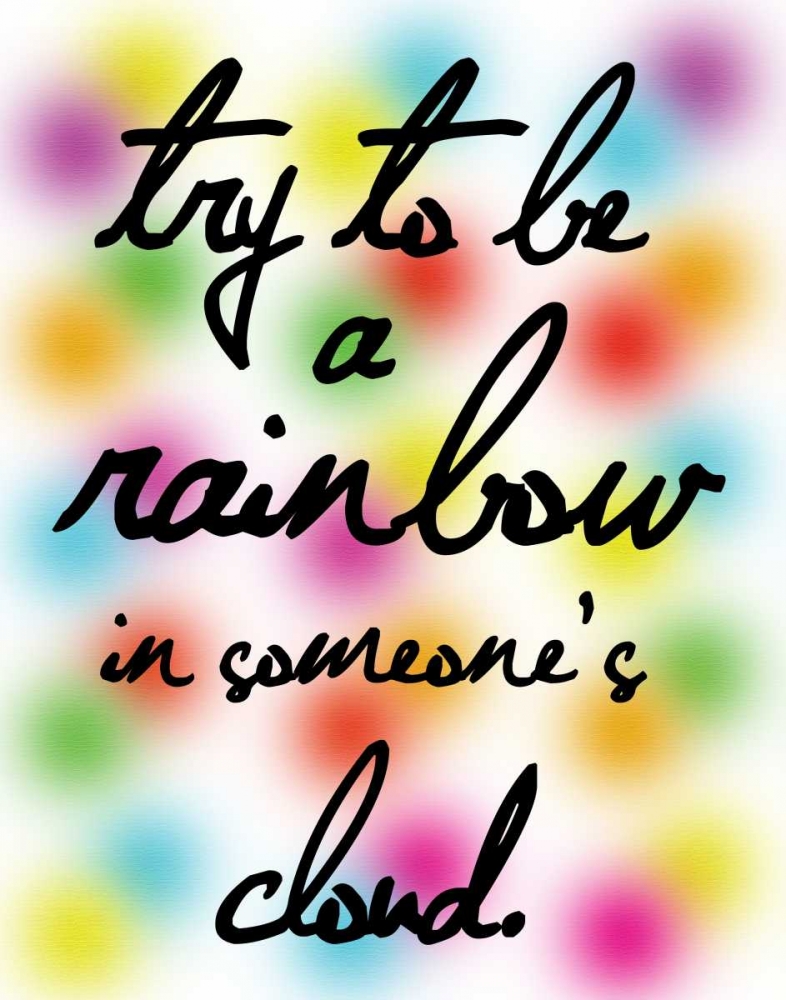 Rainbow art print by Lauren Gibbons for $57.95 CAD
