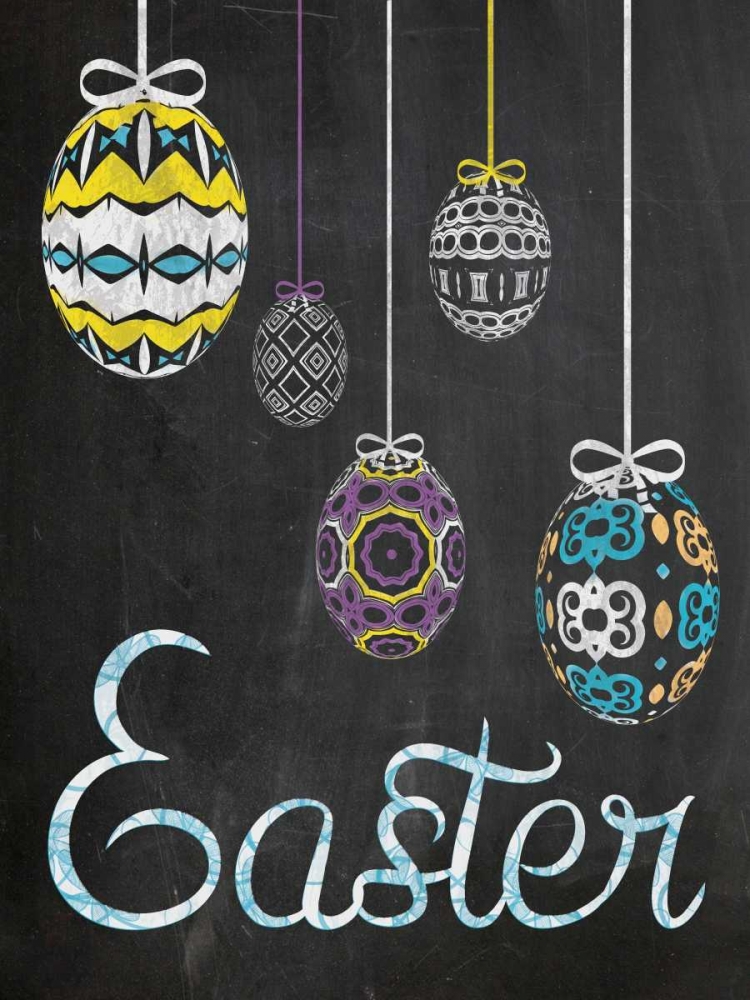 Easter Chalk Eggs art print by Lauren Gibbons for $57.95 CAD