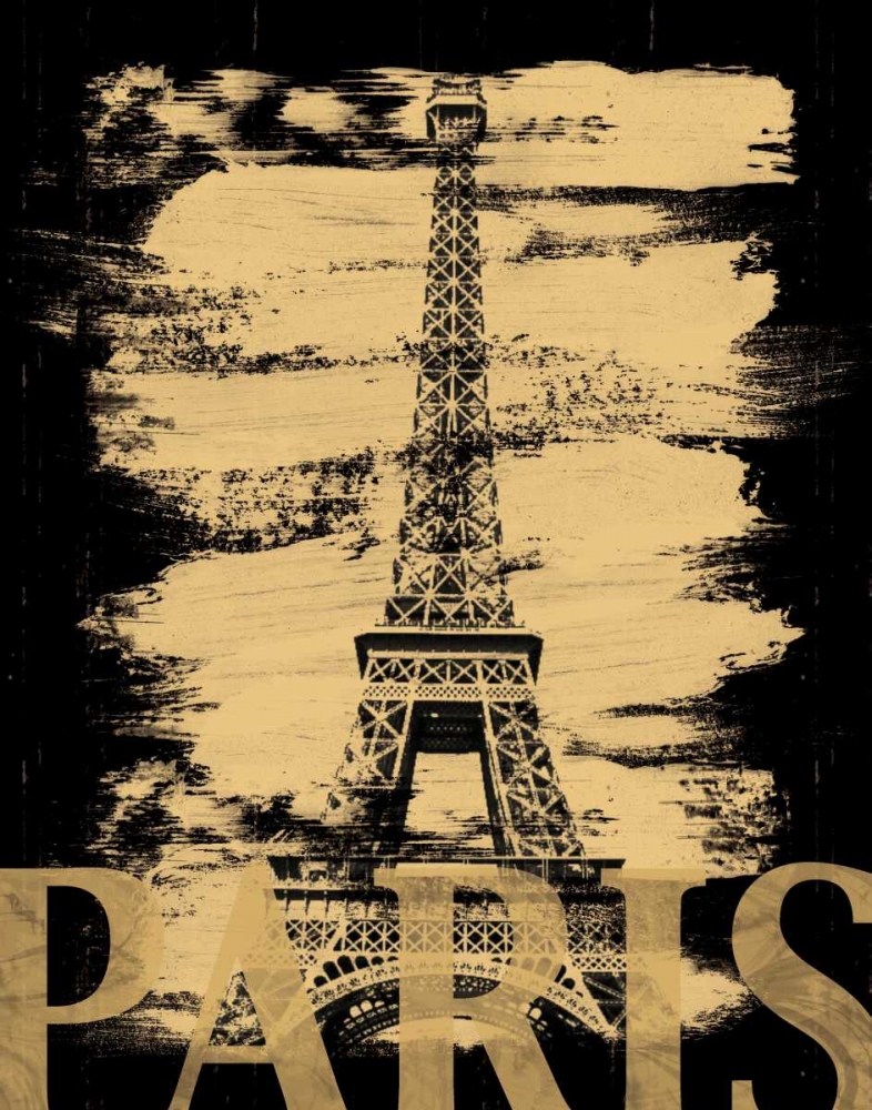 Paris Paint Black art print by Lauren Gibbons for $57.95 CAD