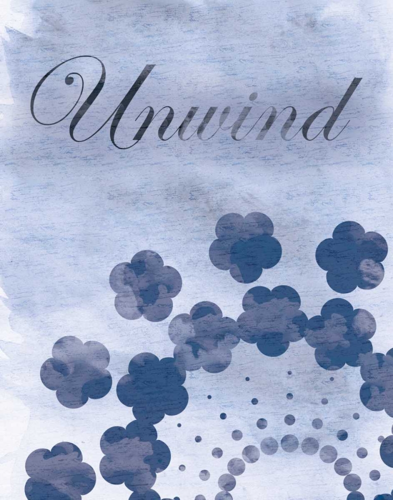 Unwind Blue Spa 2 art print by Lauren Gibbons for $57.95 CAD